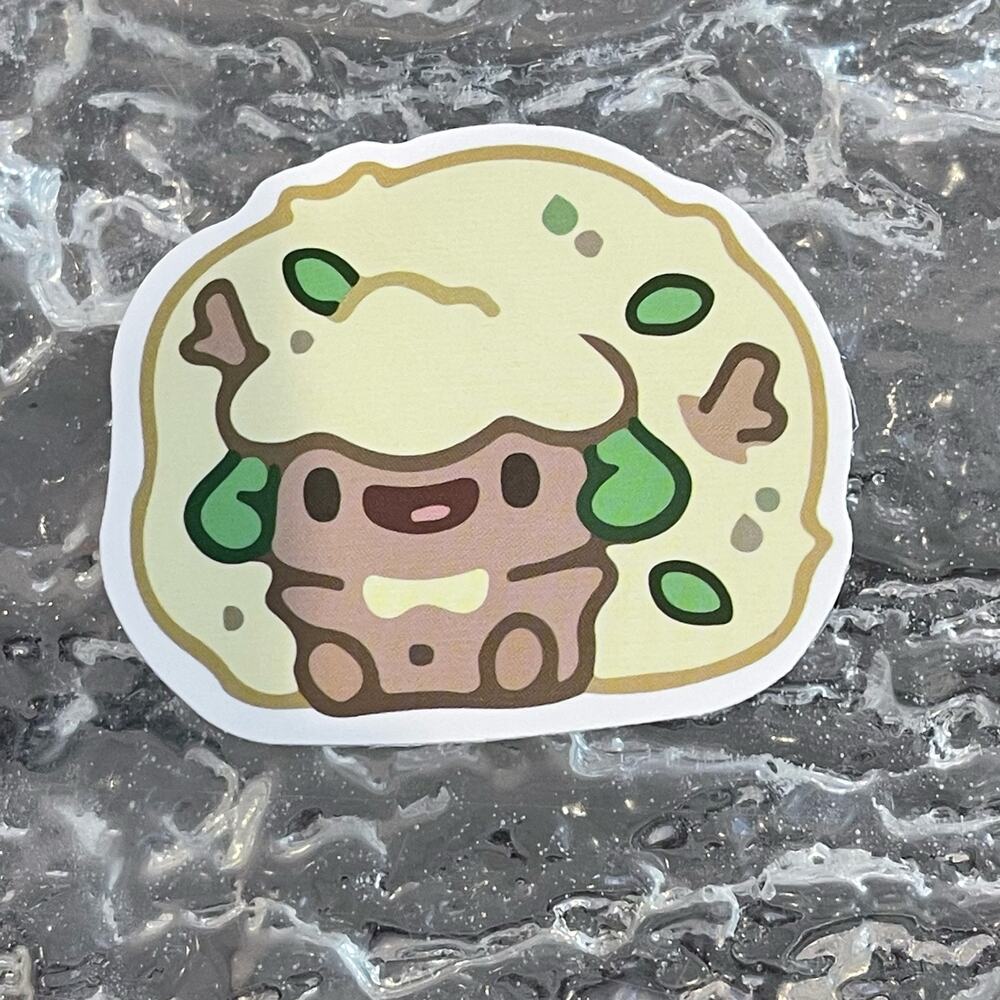 5/$10 Waterproof Vinyl Sticker Pokémon Whimsicott Chibi